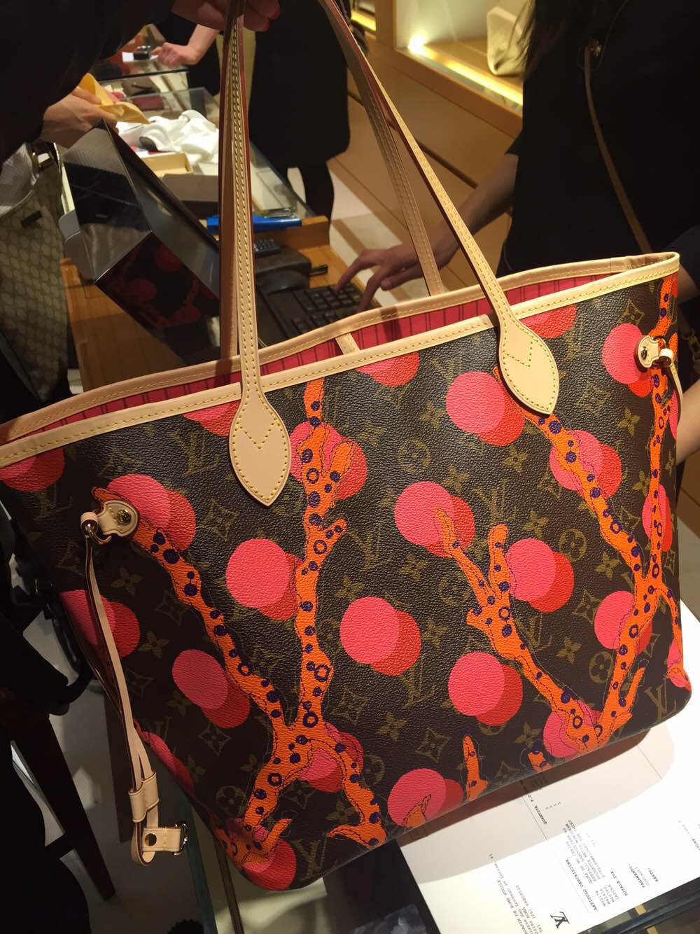 Louis Vuitton Monogram Neverfull MM Ramages Bag M41603